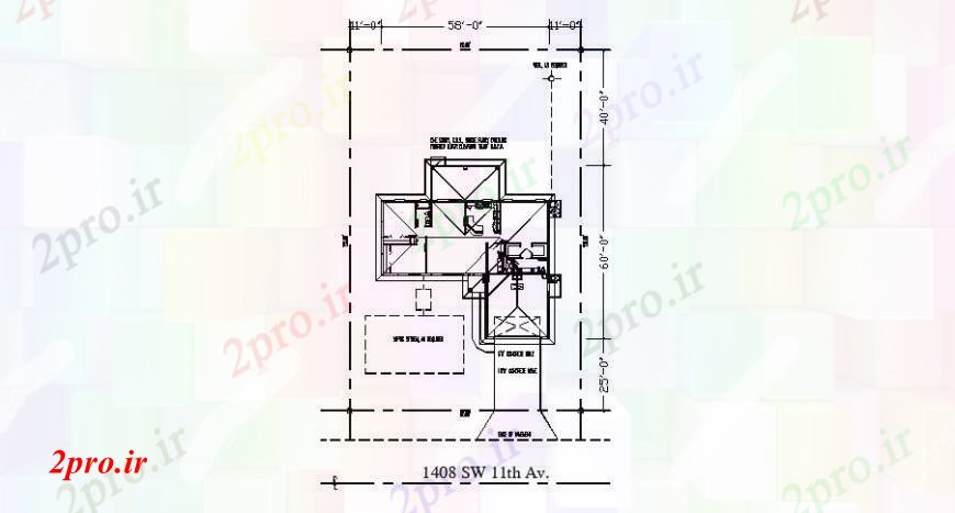 دانلود نقشه مسکونی  ، ویلایی ، آپارتمان  طبقه ساختار فریم و طرحی سایت اطلاعات برای خانه (کد108285)