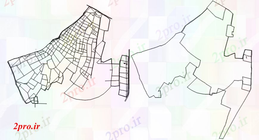 دانلود نقشه  ساختمان دولتی ، سازمانی طراحی  دو بعدی  دشت طرحی 2  اتوکد (کد108508)