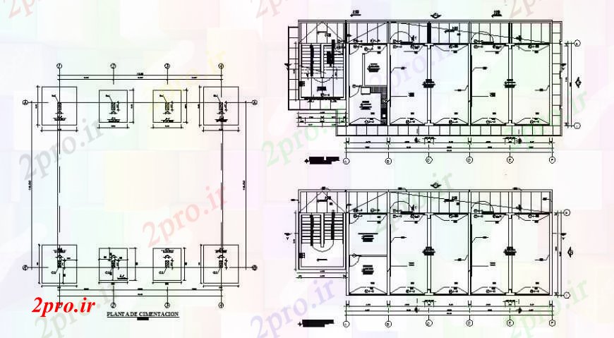 دانلود نقشه طراحی جزئیات ساختار بنیاد طرحی و ساختار طراحی جزئیات برای مدرسه ساخت (کد108551)