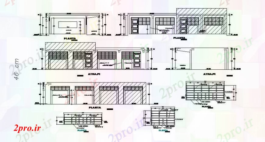 دانلود نقشه بلوک مبلمان کابینت های متعدد چوبی و مبلمان مدرسه  (کد108617)