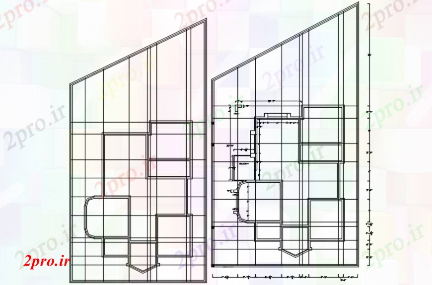 دانلود نقشه جزئیات ساخت و ساز  ترسیم جزئیات طرحی تراس  دو بعدی  (کد108879)