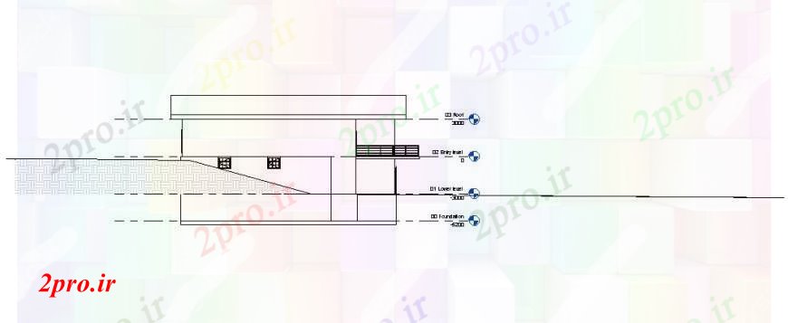 دانلود نقشه مسکونی  ، ویلایی ، آپارتمان  مقابل خانه کوچک نما خودکار (کد108941)