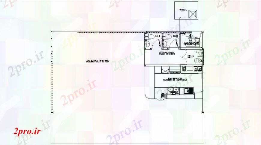 دانلود نقشه حمام مستر بهداشتی طرحی امکانات طرحی و نصب و راه اندازی  (کد109171)