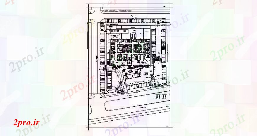 دانلود نقشه بیمارستان -  درمانگاه -  کلینیک کلینیک  پزشکی طرحی توزیع طرحی های (کد109518)