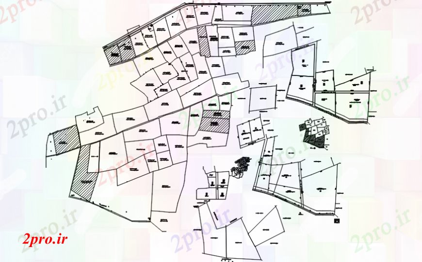 دانلود نقشه جزئیات پروژه های معماری عمومی توطئه های مسکن و جزئیات طرحی سایت برای آپارتمان   ساخت و ساز (کد110281)