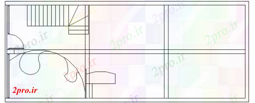 دانلود نقشه طراحی جزئیات ساختار جزئیات ساختار طرحی فریم ساده برای کف خانه (کد110320)