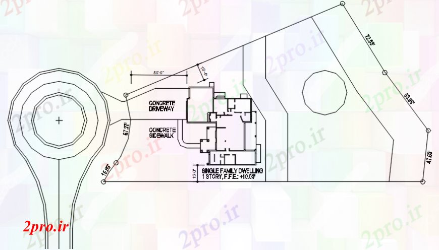 دانلود نقشه مسکونی  ، ویلایی ، آپارتمان  خانواده تنها خانه سایت خانه طرحی خودکار (کد110337)