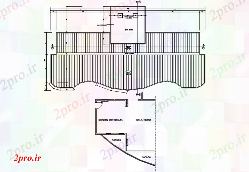 دانلود نقشه طراحی جزئیات ساختار پوشش سقف طرحی و ساختار جزئیات برای آپارتمان   ساخت و ساز (کد110462)