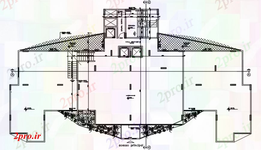 دانلود نقشه مسکونی  ، ویلایی ، آپارتمان  آپارتمان ساختمان طرحی طبقه طرحی  (کد110463)