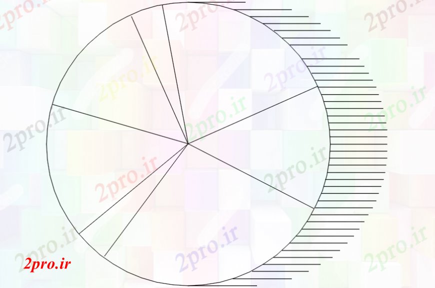 دانلود نقشه درختان و گیاهان گیاه درخت زیبا با جزئیات طراحی سایه  (کد110579)