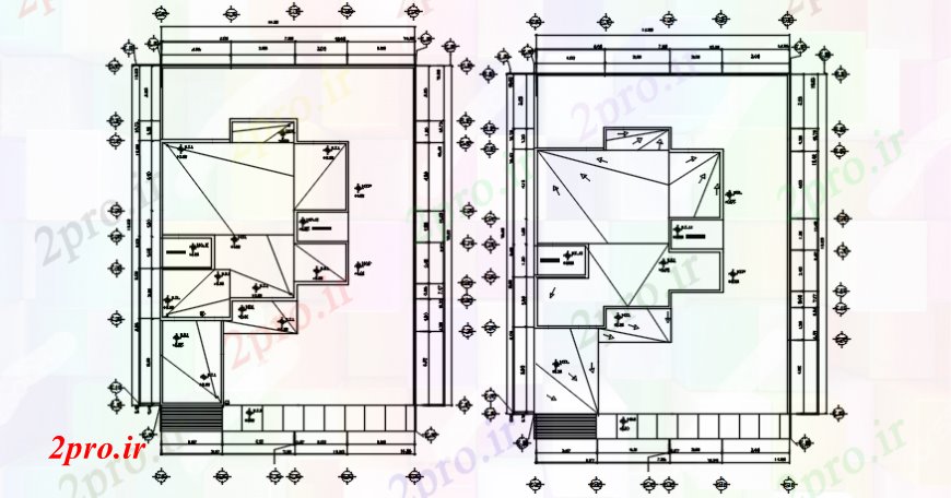 دانلود نقشه مسکونی  ، ویلایی ، آپارتمان  اتوکد از یک طرحی طبقه خانه مسکونی نشان دامنه تراس (کد110612)