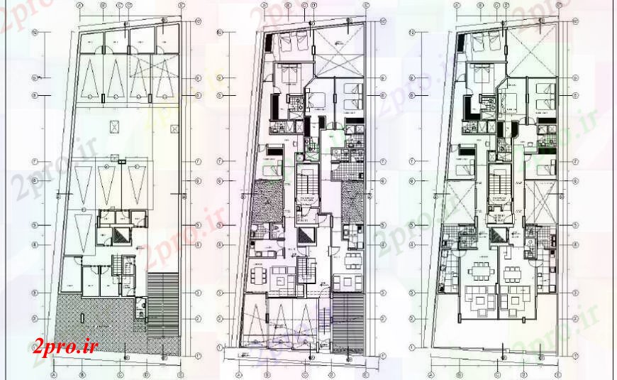 دانلود نقشه مسکونی  ، ویلایی ، آپارتمان  مسکونی جزئیات طراحی آپارتمان   زندگی برنامه ریزی  دو بعدی   (کد111230)