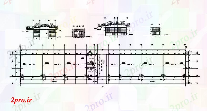 دانلود نقشه حمام مستر طراحی جزئیات از منطقه توالت بهداشتی نما 8 در 60 متر (کد111349)