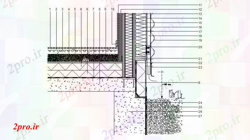 دانلود نقشه جزئیات ساخت و ساز طراحی (بخشی) جزئیات واحدهای ساختاری دو بعدی     اتوکد (کد111354)