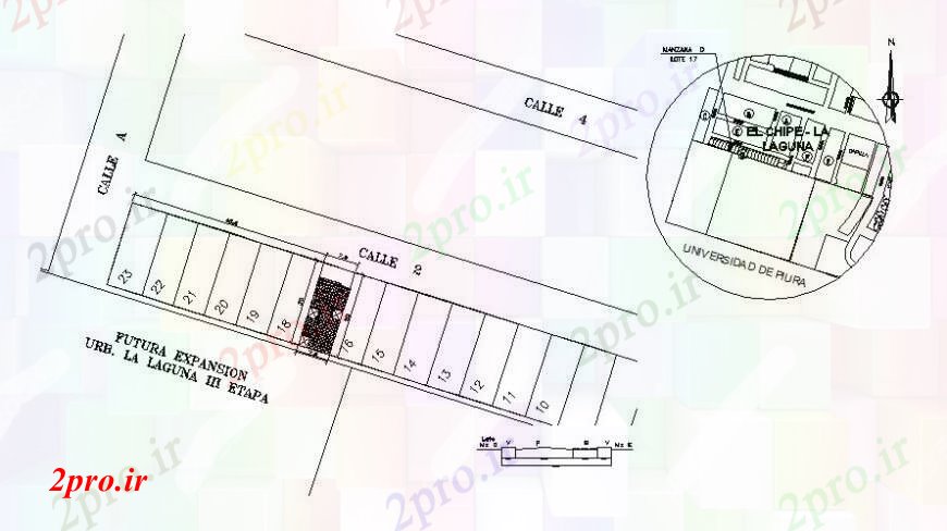 دانلود نقشه برنامه ریزی شهری طراحی منطقه طرحی ریزی  دو بعدی    اتوکد (کد111359)