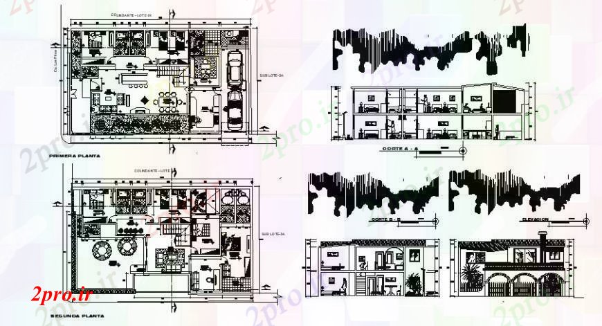 دانلود نقشه مسکونی  ، ویلایی ، آپارتمان  واحد مسکونی جزئیات  طبقه کار طراحی طرحی دو بعدی    (کد111562)