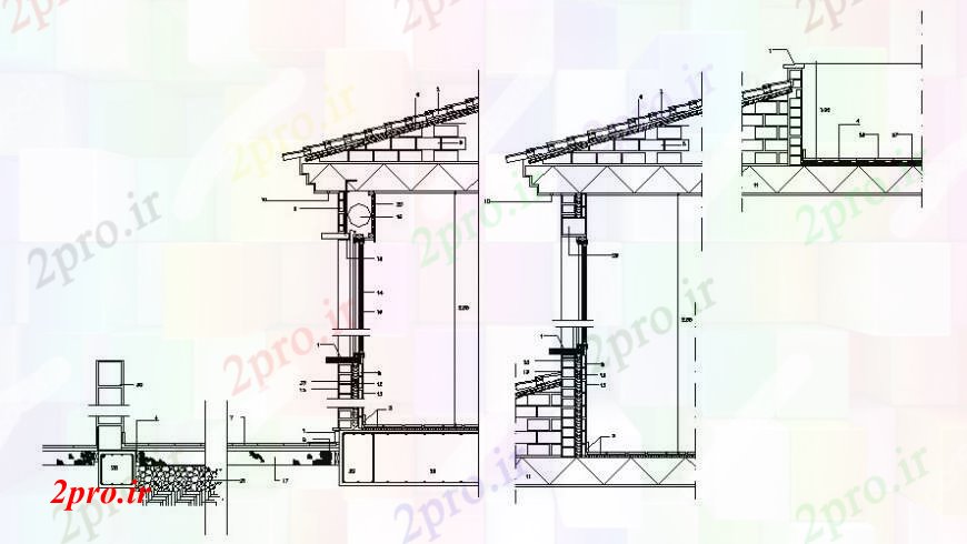 دانلود نقشه جزئیات طراحی در و پنجره  قدرت درب نقشه ها و واحدهای پنجره جزئیات  (کد112243)