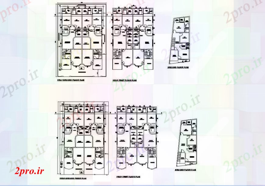 دانلود نقشه مسکونی  ، ویلایی ، آپارتمان  طرحی و نما خانه به   خودکار (کد112339)