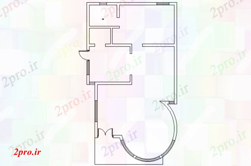 دانلود نقشه مسکونی  ، ویلایی ، آپارتمان  طرحی کلی ویلا (کد112522)