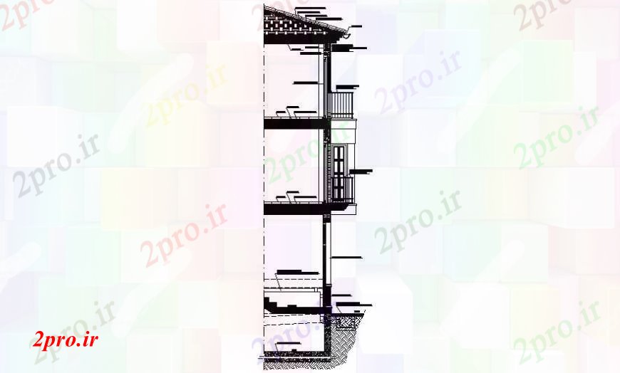 دانلود نقشه جزئیات ساخت و ساز جزئیات ساخت و ساز  دو بعدی  بخش دیوار   اتوکد (کد112745)