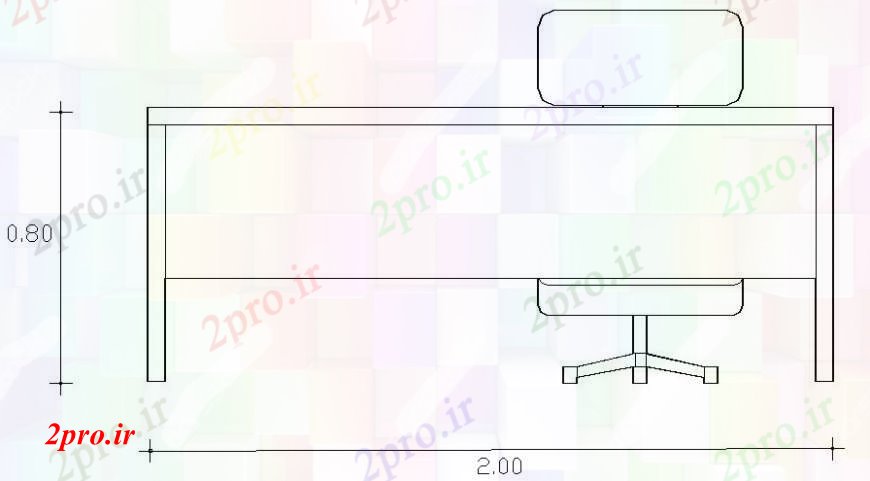 دانلود نقشه بلوک میز و صندلینمای دو بعدی  طراحی های  جزئیات جدول و مبلمان صندلی بلوک به  (کد112746)