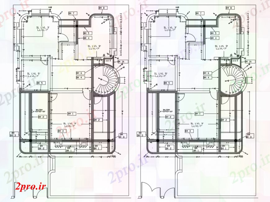 دانلود نقشه طراحی جزئیات ساختار زمین و برنامه ریزی فریم طبقه اول طراحی جزئیات از خانه (کد113016)