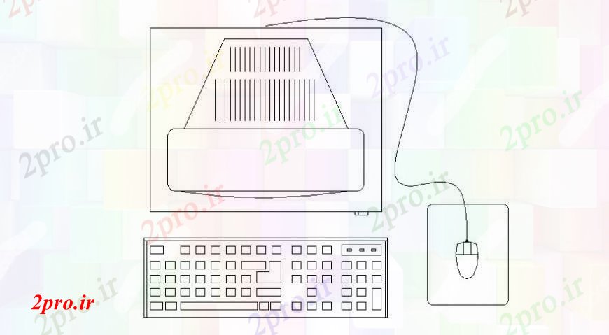 دانلود نقشه میز و صندلی جدول میز و بلوک های الکتریکی نقشه  دو بعدی   (کد113631)