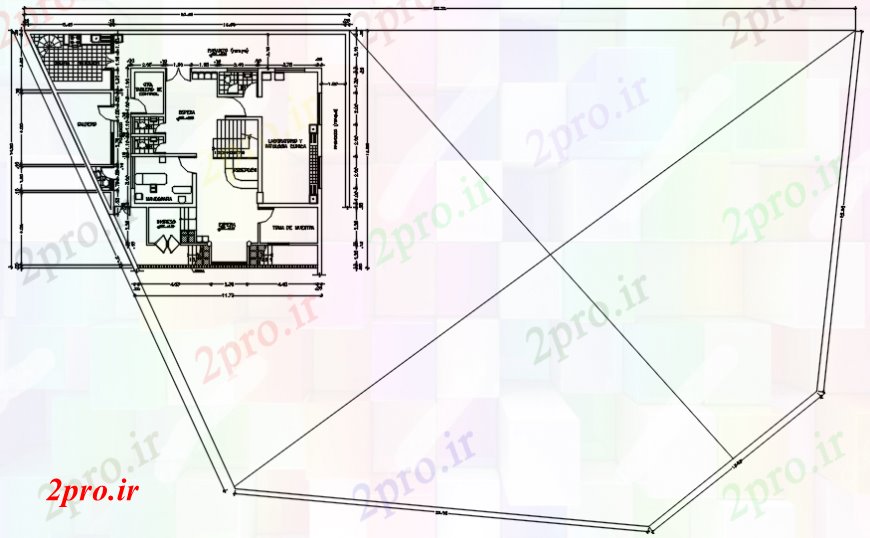 دانلود نقشه بیمارستان - درمانگاه - کلینیک طرحی زیرزمین کلینیک 32 در 59 متر (کد113786)