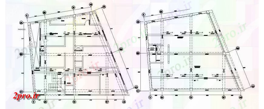 دانلود نقشه طراحی جزئیات ساختار هر دو جزئیات ساختار طرحی فریم کف تجارت مسکونی خانه (کد114073)