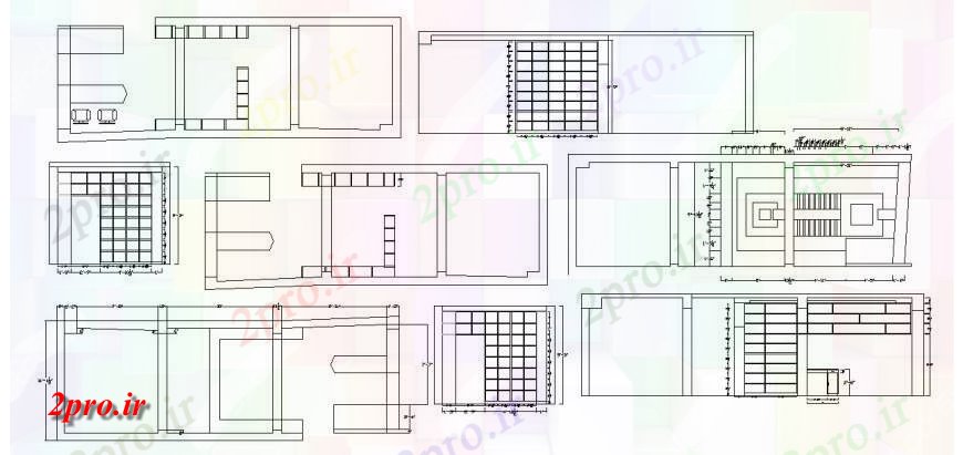 دانلود نقشه طراحی جزئیات ساختار جزئیات طرحی سقف تمام زمینه های یک خانواده خانه (کد114326)