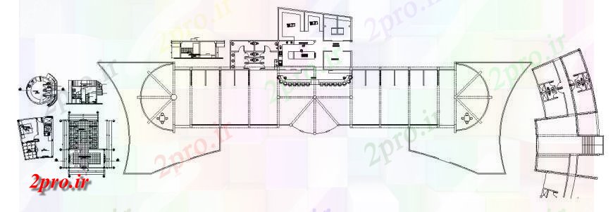 دانلود نقشه حمام مستر طرحی بهداشتی و نصب و راه اندازی طراحی جزئیات از تمام طبقات هتل (کد114431)