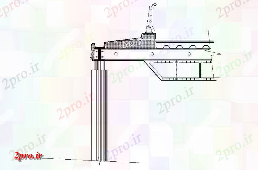 دانلود نقشه طراحی جزئیات ساختار درب خلاق جفت  ساختار طراحی جزئیات  (کد114434)