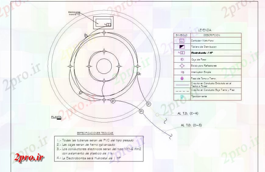 دانلود نقشه طراحی داخلی طراحی برق جزئیات بالای صفحه  (کد114563)