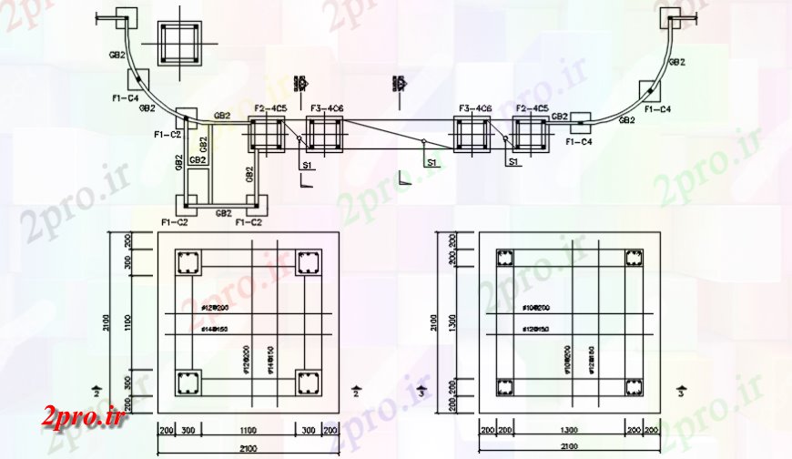 دانلود نقشه جزئیات ساخت و ساز خانه گارد و طرحی دروازه (کد114647)