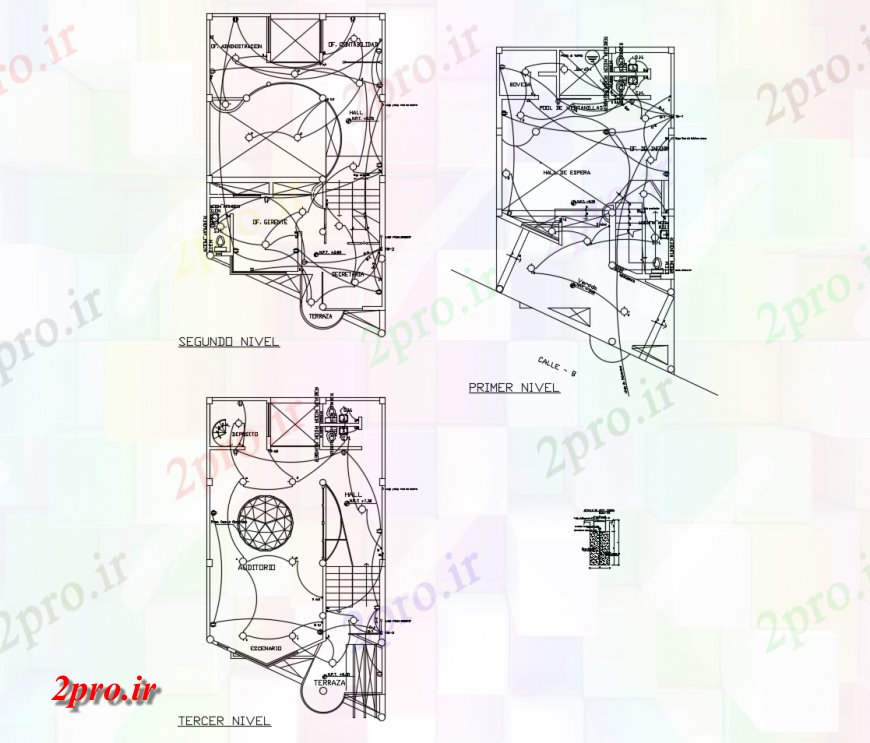 دانلود نقشه مسکونی ، ویلایی ، آپارتمان اول، جزئیات طرحی دوم و طبقه تراس با نصب و راه اندازی بهداشتی از آپارتمان ساخت و ساز 8 در 14 متر (کد114892)