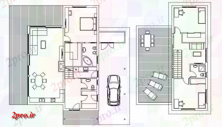 دانلود نقشه مسکونی  ، ویلایی ، آپارتمان  بلوک های مسکن جزئیات طرحی کار طراحی  دو بعدی   (کد115132)