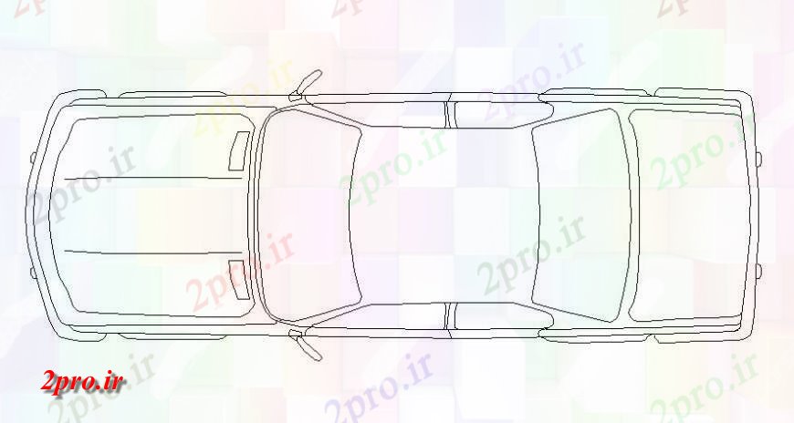 دانلود نقشه بلوک وسایل نقلیه حمل و نقل بلوک جزئیات نما   (کد115339)