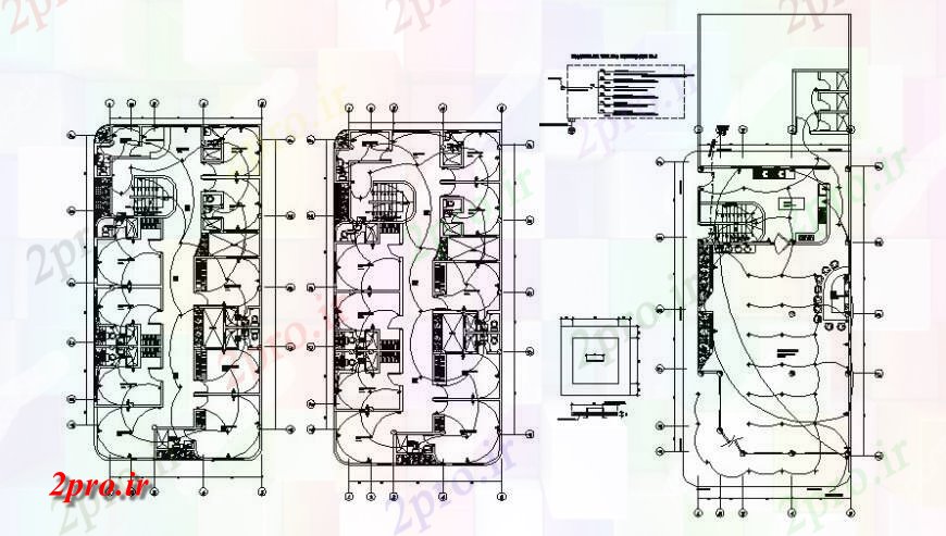 دانلود نقشه اتوماسیون و نقشه های برق طراحی نصب و راه اندازی برق در ساختمان  (کد115966)