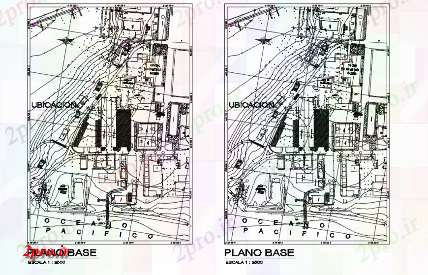 دانلود نقشه برنامه ریزی شهری کلید برنامه دراز کردن پایه جزئیات (کد116099)