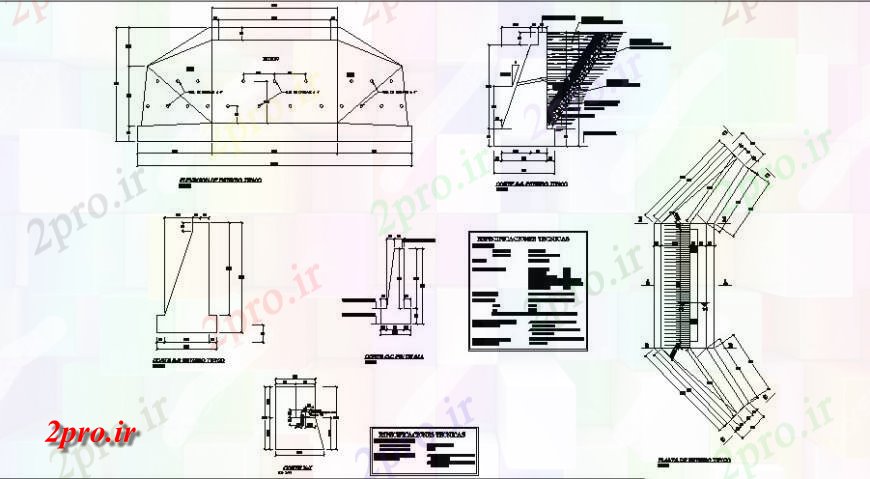 دانلود نقشه جزئیات لوله کشی خط زهکشی در منطقه فوتبال معمولی در   خودکار (کد116250)