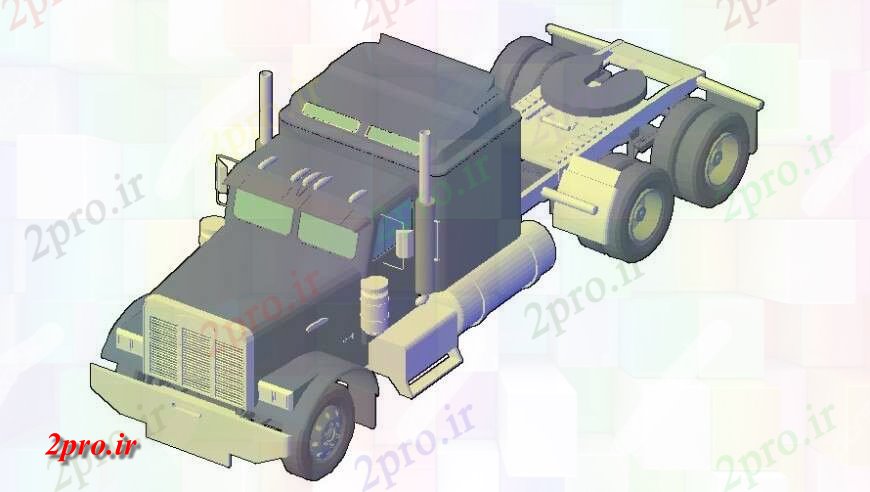 دانلود نقشه بلوک های حمل و نقل جزئیات کامیون واحد حمل و نقلتریدی اتوکد (کد117041)