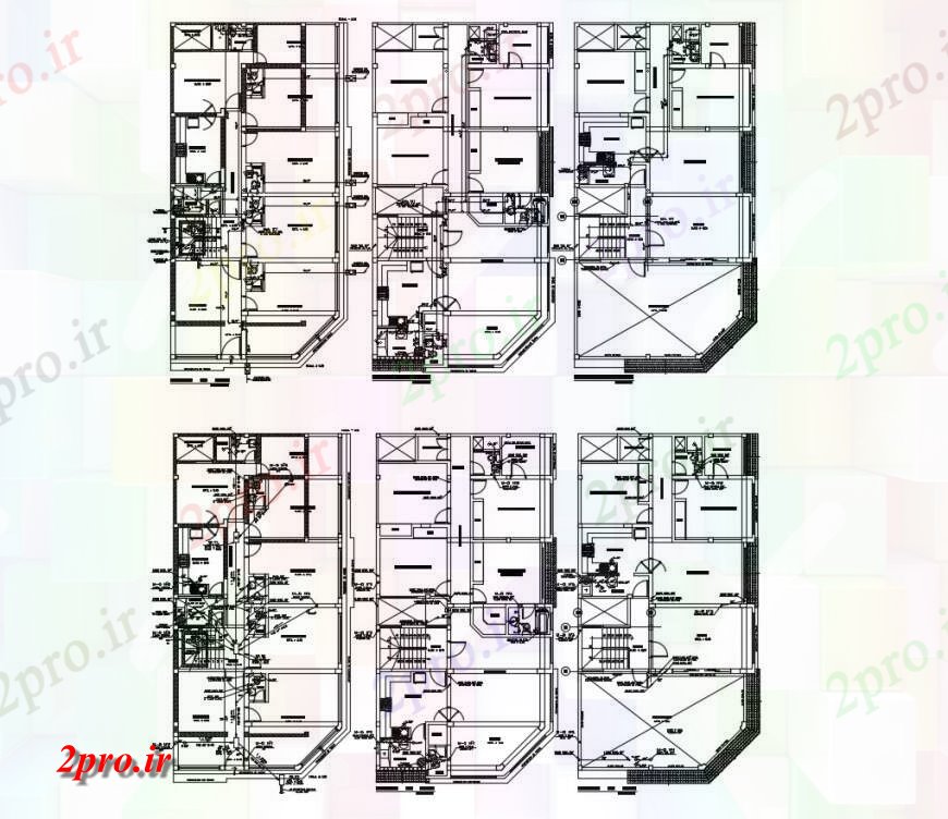 دانلود نقشه مسکونی  ، ویلایی ، آپارتمان  چند لایه کف مسکن بهداشتی نصب و راه اندازی و برنامه ریزی  جزئیات طراحی  (کد117126)