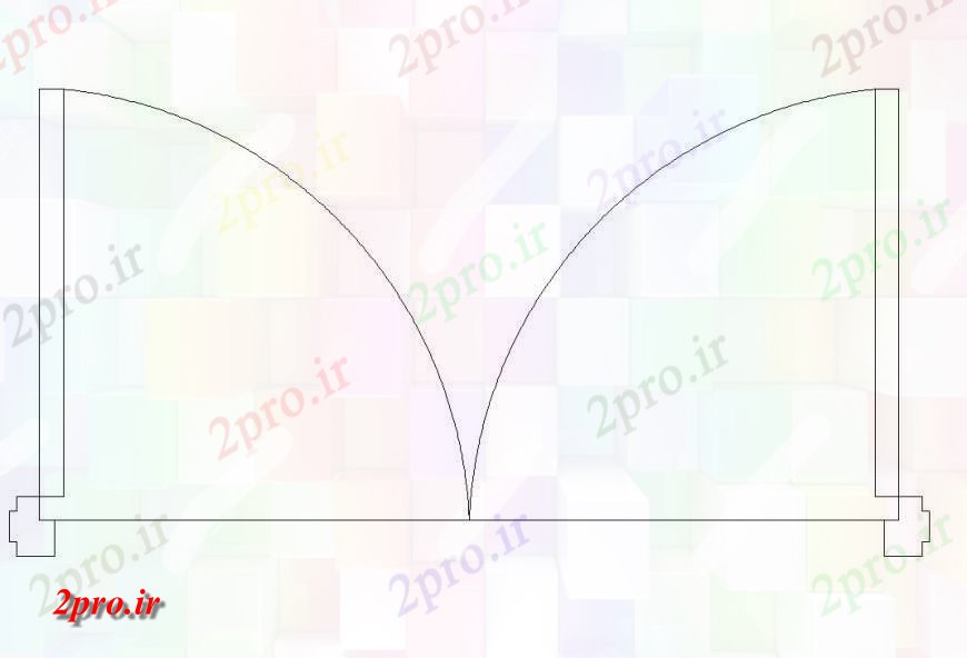 دانلود نقشه جزئیات طراحی در و پنجره  پنج شاهکار  درب جزئیات  (کد117229)