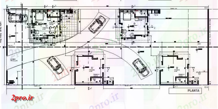 دانلود نقشه مسکونی ، ویلایی ، آپارتمان جزئیات طراحی توزیع مسکونی منحصر به فرد خانه 6 در 6 متر (کد117299)