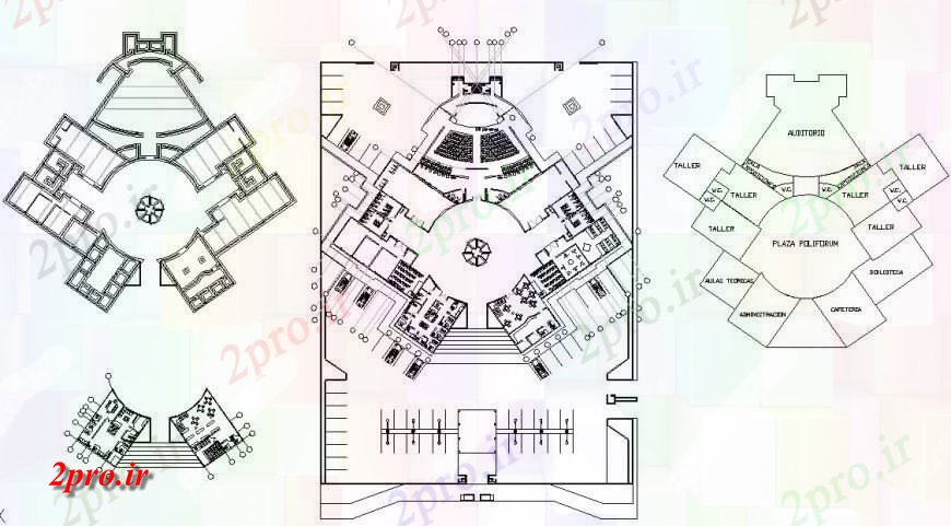 دانلود نقشه دانشگاه ، آموزشکده ، مدرسه ، هنرستان ، خوابگاه - طبقه طراحی و طرحی توزیع جزئیات از مدرسه ساخت 65 در 67 متر (کد117311)