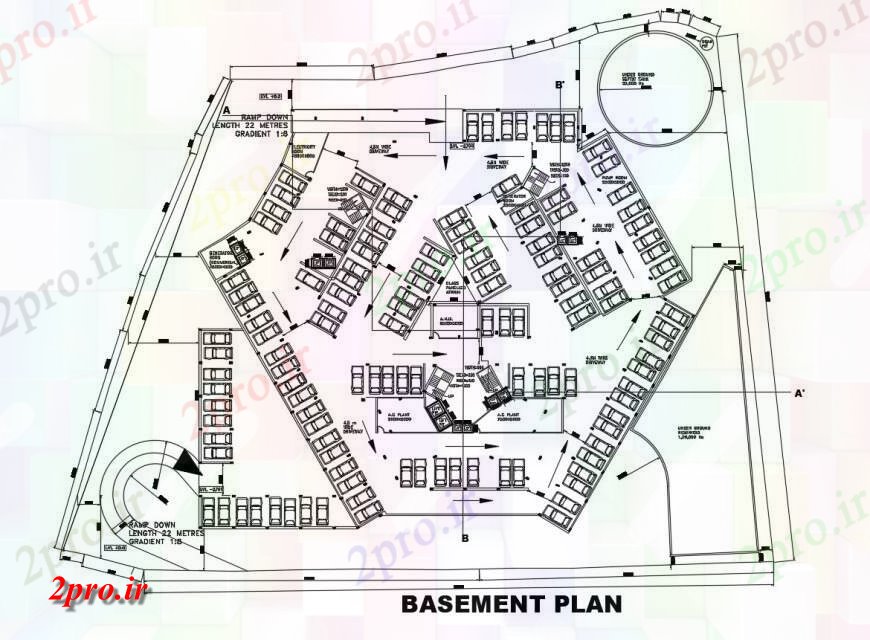 دانلود نقشه مسکونی  ، ویلایی ، آپارتمان  زیرزمین توزیع کف طراحی جزئیات آپارتمان   ساخت و ساز (کد117448)