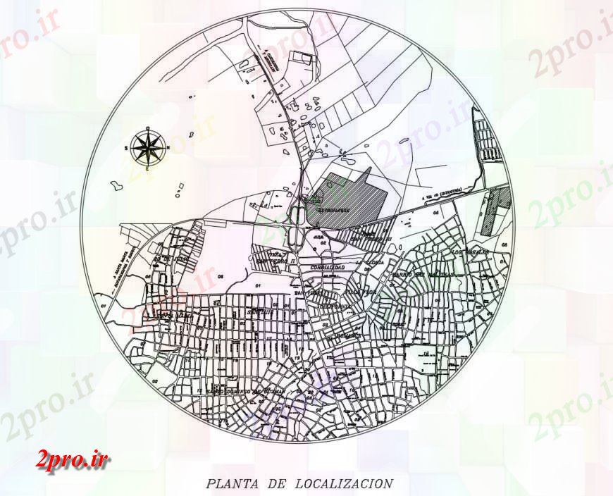 دانلود نقشه برنامه ریزی شهری نقشه محل و برنامه ریزی شهر جزئیات برای هتل ساخت 14 در 85 متر (کد117552)