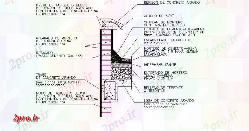 دانلود نقشه جزئیات پله و راه پله  دیوار مسلح ساخت و ساز  جزئیات طراحی  های بتنی (کد117627)