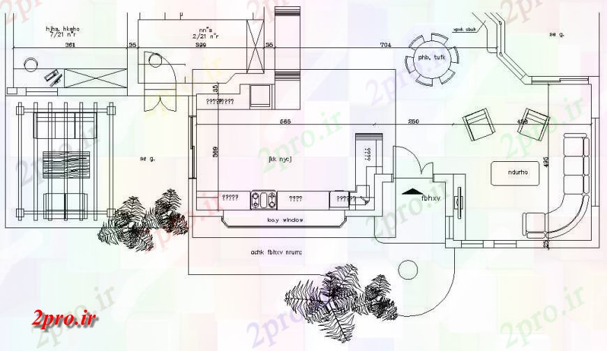 دانلود نقشه مسکونی ، ویلایی ، آپارتمان یک خانواده خانه مسکونی توزیع طرحی های 8 در 19 متر (کد117737)