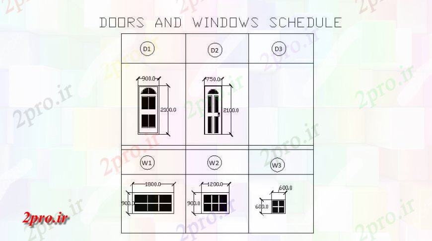 دانلود نقشه جزئیات طراحی در و پنجره  درب و پنجره های قدرت برنامه ریزی برای  خانه طراحی جزئیات  (کد117764)